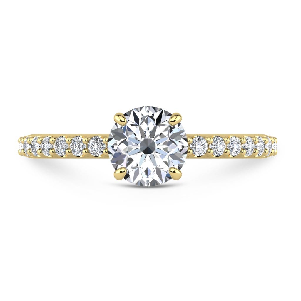 Ring 1.00 Carat / 14K Yellow Gold Ariana | VS Lab Grown Diamond Engagement Ring