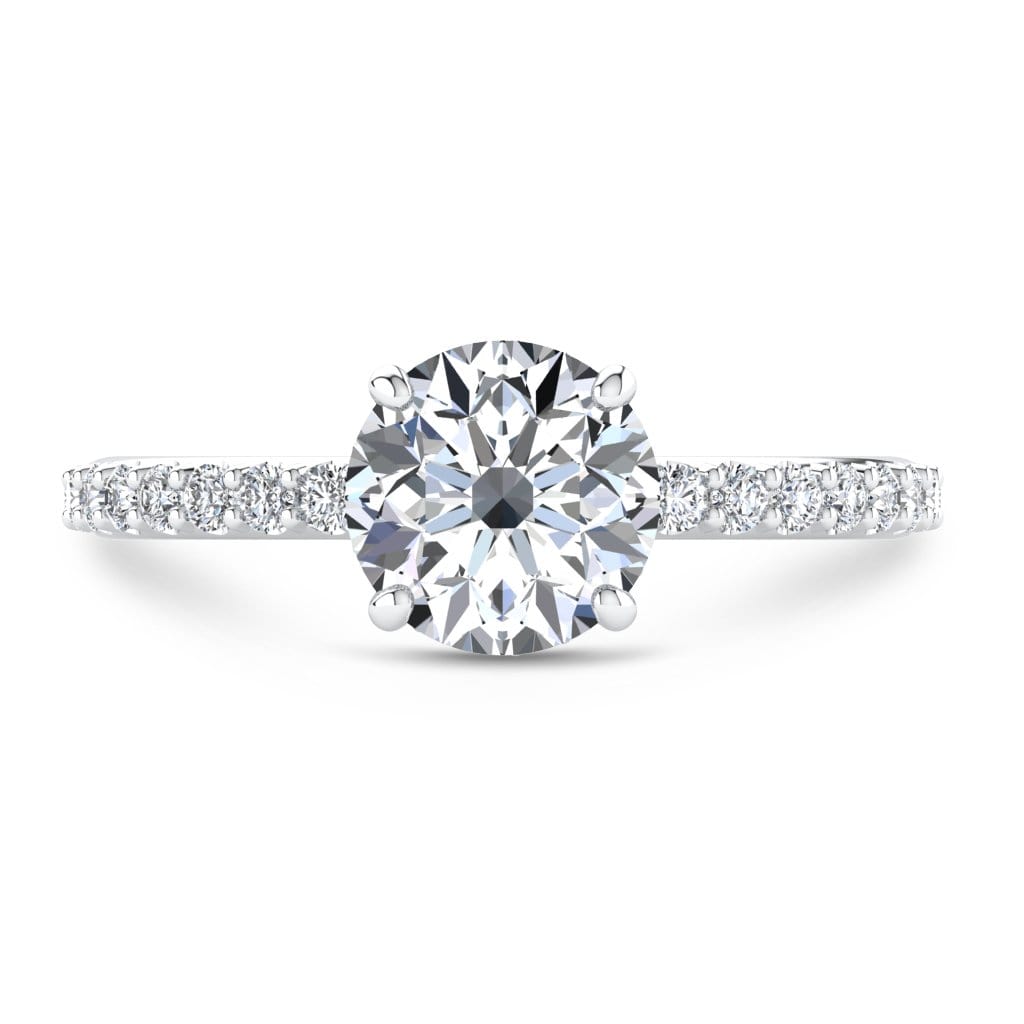 Ring 1.50 Carat / 14K White Gold Ariana | VS Lab Grown Diamond Engagement Ring