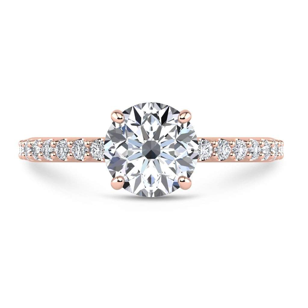 Ring 1.50 Carat / 14K Rose Gold Ariana | VS Lab Grown Diamond Engagement Ring