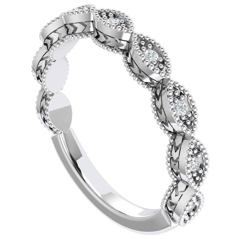 RINGS Chelsea .09 Carat Diamond Stackable Band