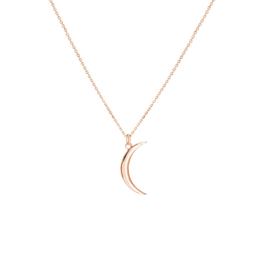 Necklace Crescent Moon Pendant Necklace