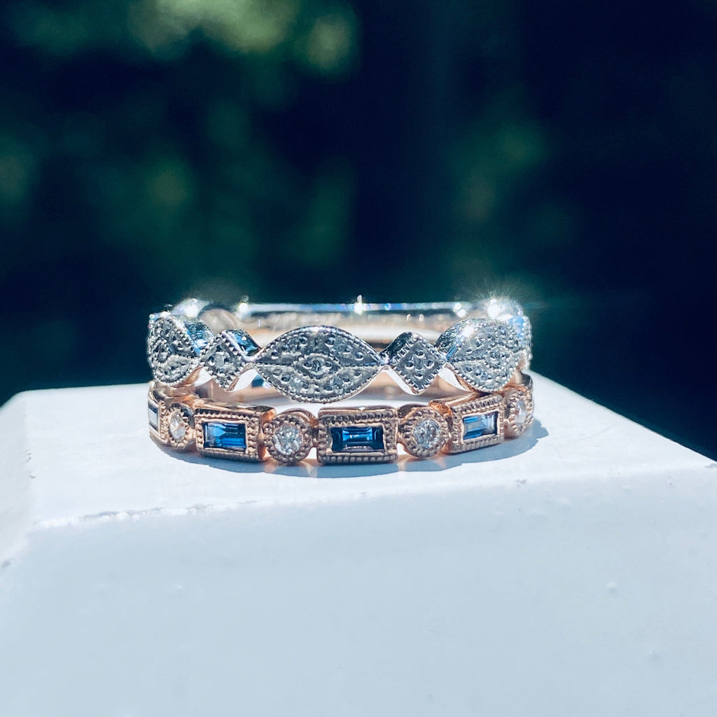 RINGS Ella  .68 Carat Diamond Stackable Band