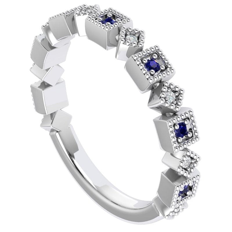 RINGS Gracie .11 Carat Diamond Stackable Band