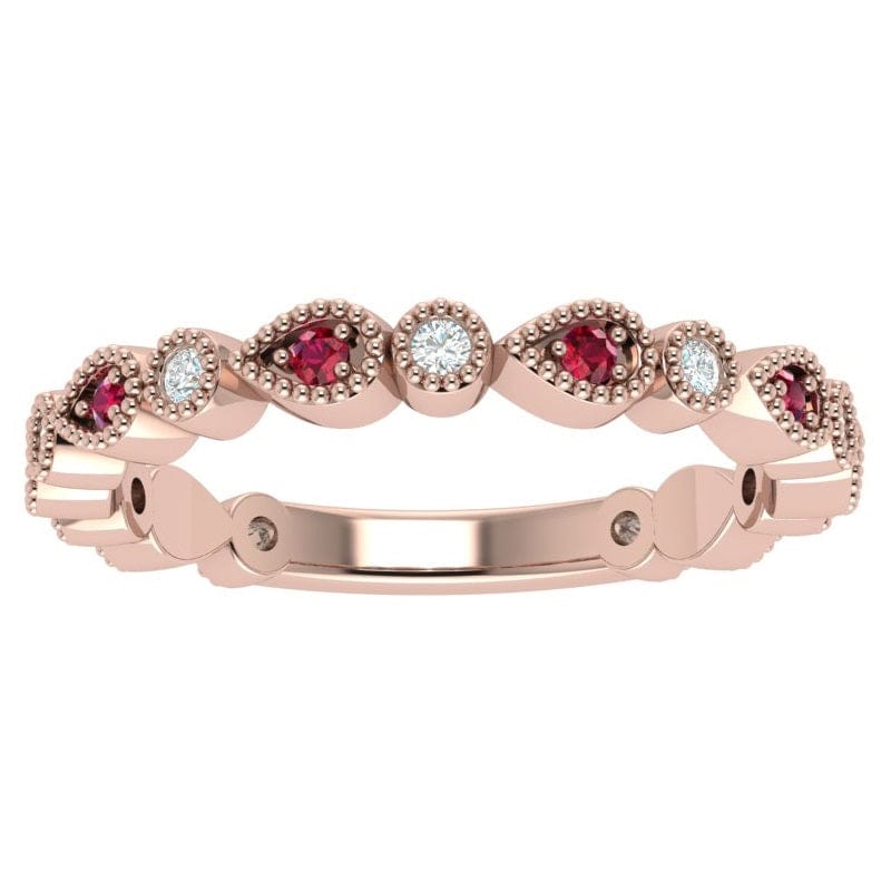 RINGS Lilyana .21 Carat Diamond Stackable Band