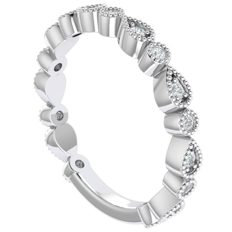 RINGS Lilyana .21 Carat Diamond Stackable Band