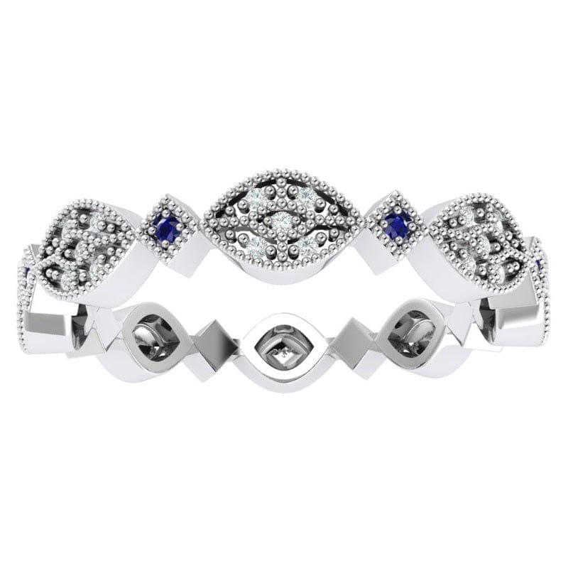 RINGS Odessa .11 Carat Diamond Stackable Band