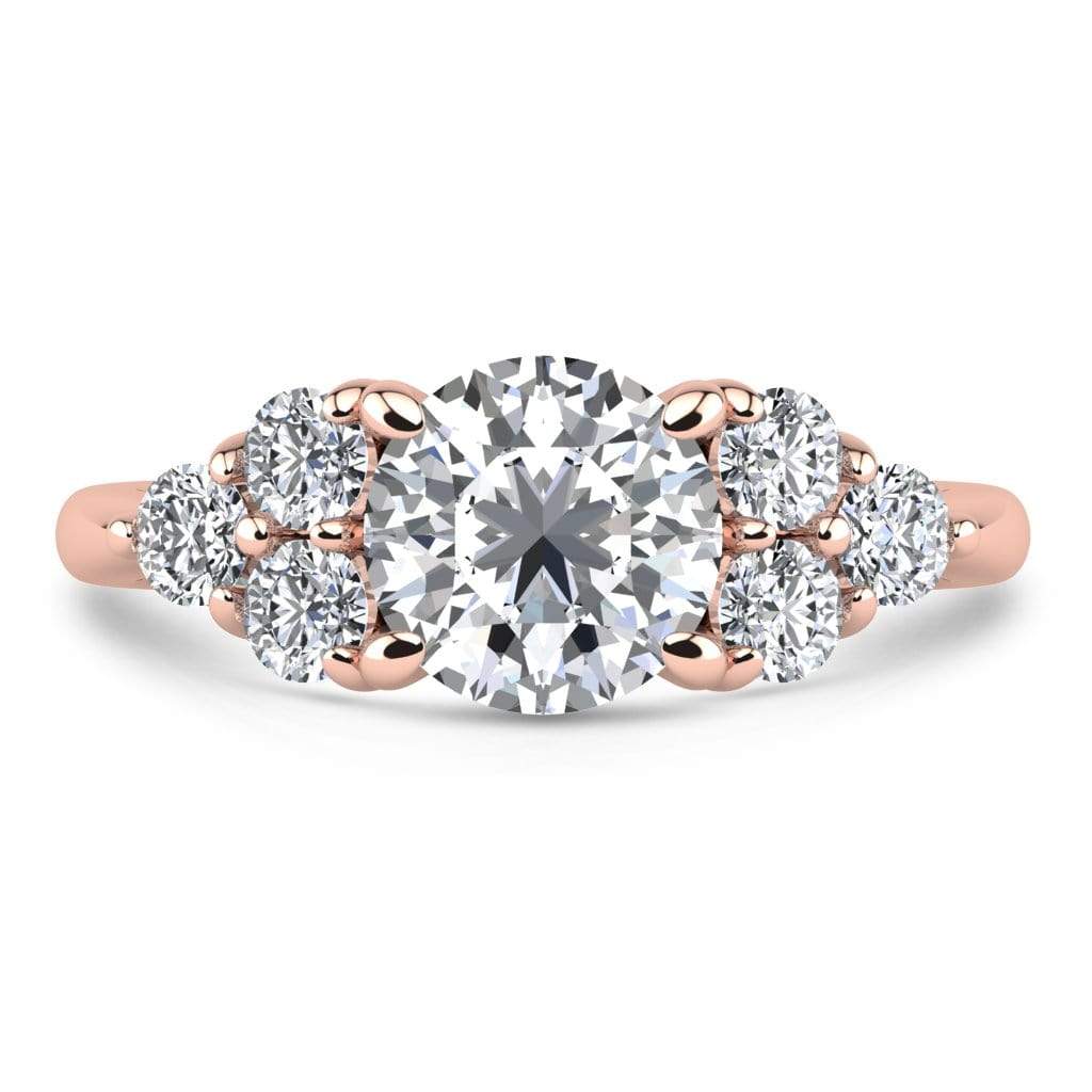 Ring 2.00 Carat / 14K Rose Gold Roxy | VS Lab Grown Diamond Engagement Ring