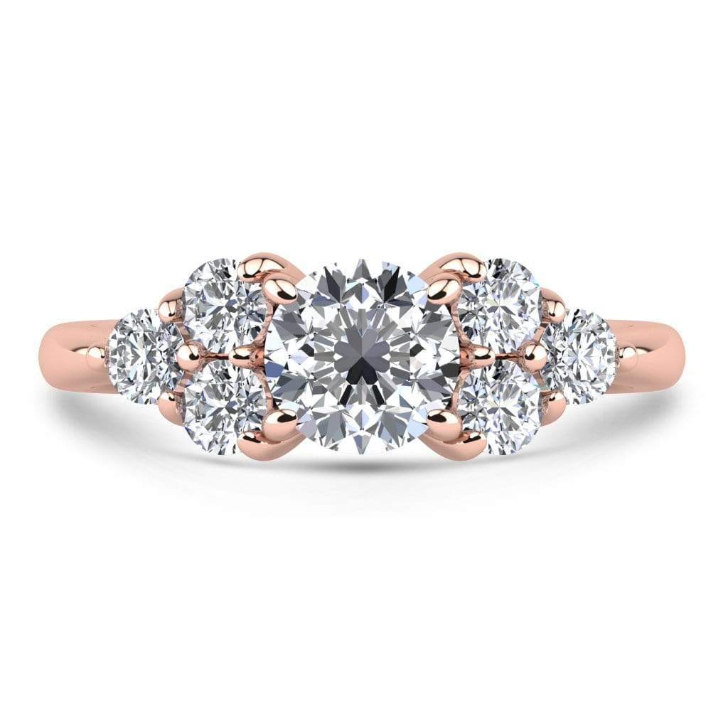 Ring 1.00 Carat / 18K Rose Gold Roxy | VS Lab Grown Diamond Engagement Ring