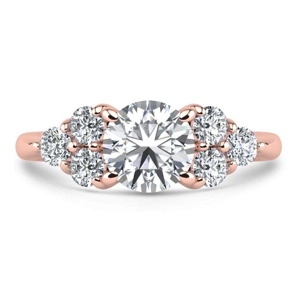Ring 1.50 Carat / 18K Rose Gold Roxy | VS Lab Grown Diamond Engagement Ring