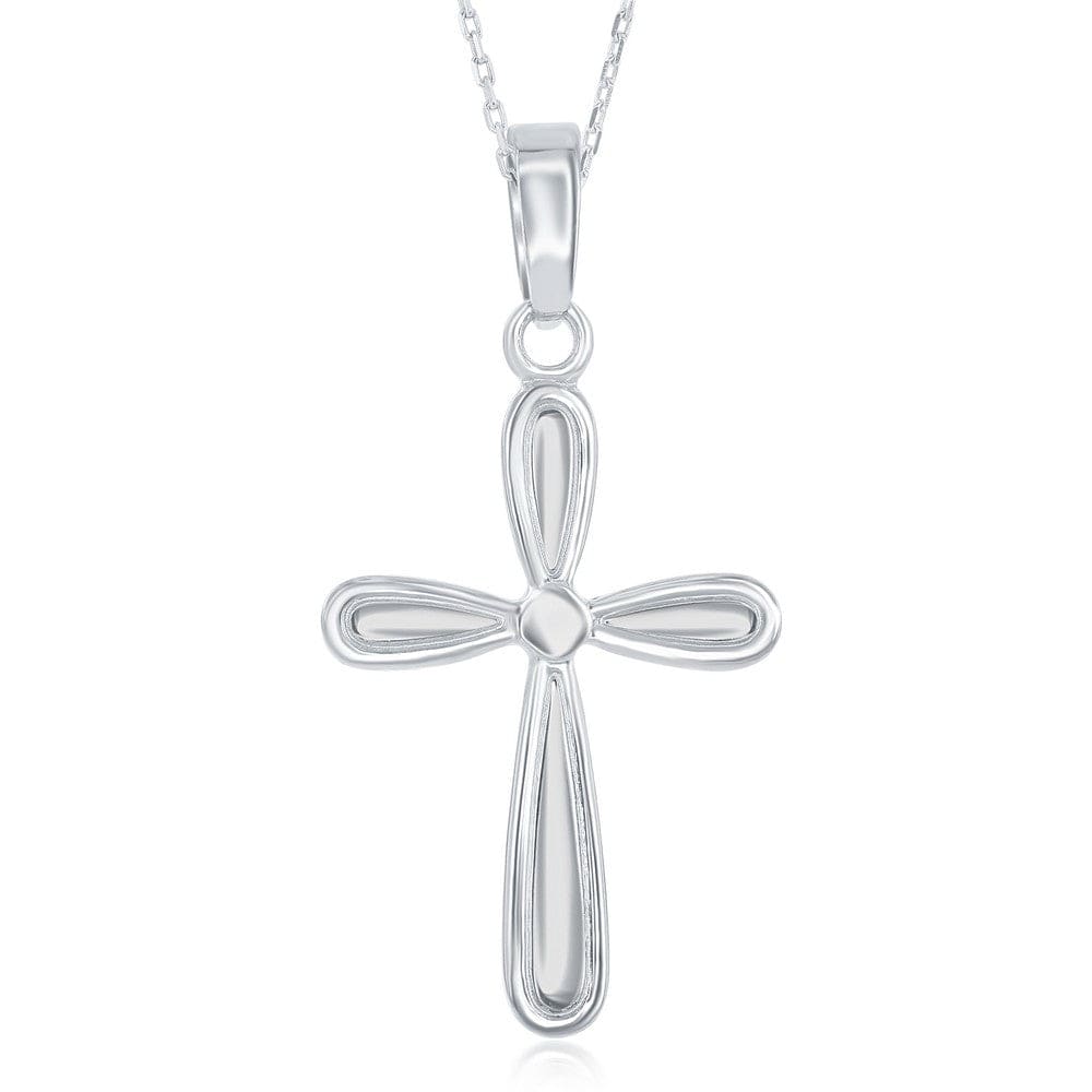 Necklaces Sterling Silver Small Cross Pendant