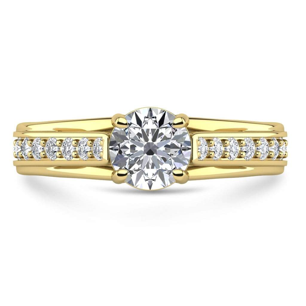 Ring 1.00 Carat / 14K Yellow Gold Talya | VS Lab Grown Diamond Engagement Ring