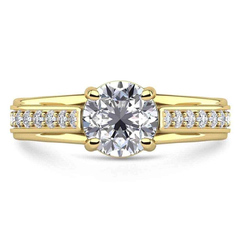 Ring 1.50 Carat / 14K Yellow Gold Talya | VS Lab Grown Diamond Engagement Ring
