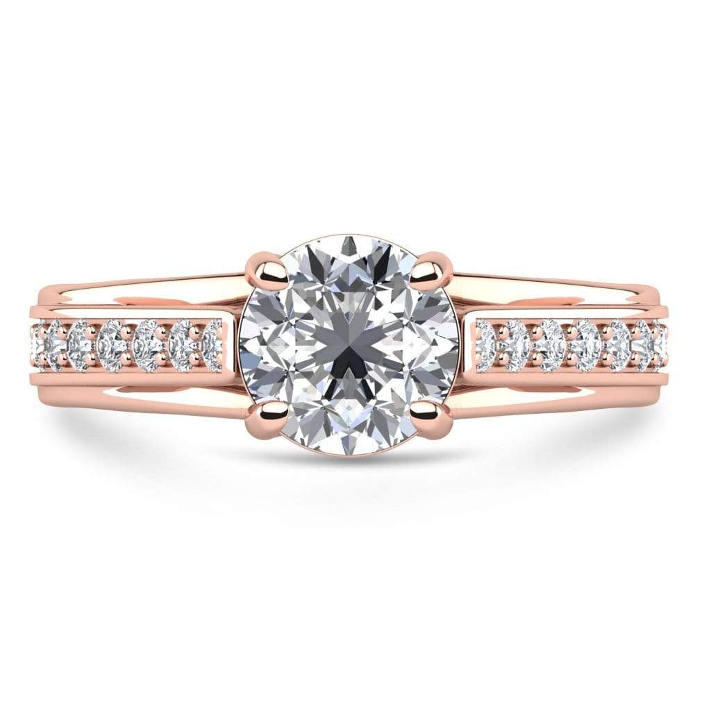 Ring 1.50 Carat / 14K Rose Gold Talya | VS Lab Grown Diamond Engagement Ring
